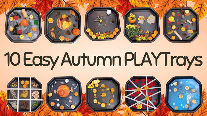 Tuff trays Autumn Ideas
