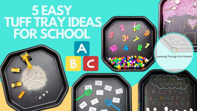 5 Fun Tuff Tray Activities Educators Can Use for Playful Preschool Learning