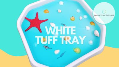 Introducing the NEW 2025 White Tuff Tray: Why It’s Perfect for Sensory Play