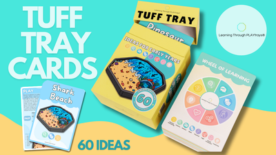 60 Tuff Tray Sensory Play Activity Cards for Toddlers & Preschool – Hands-On Ideas for Early Years Learning