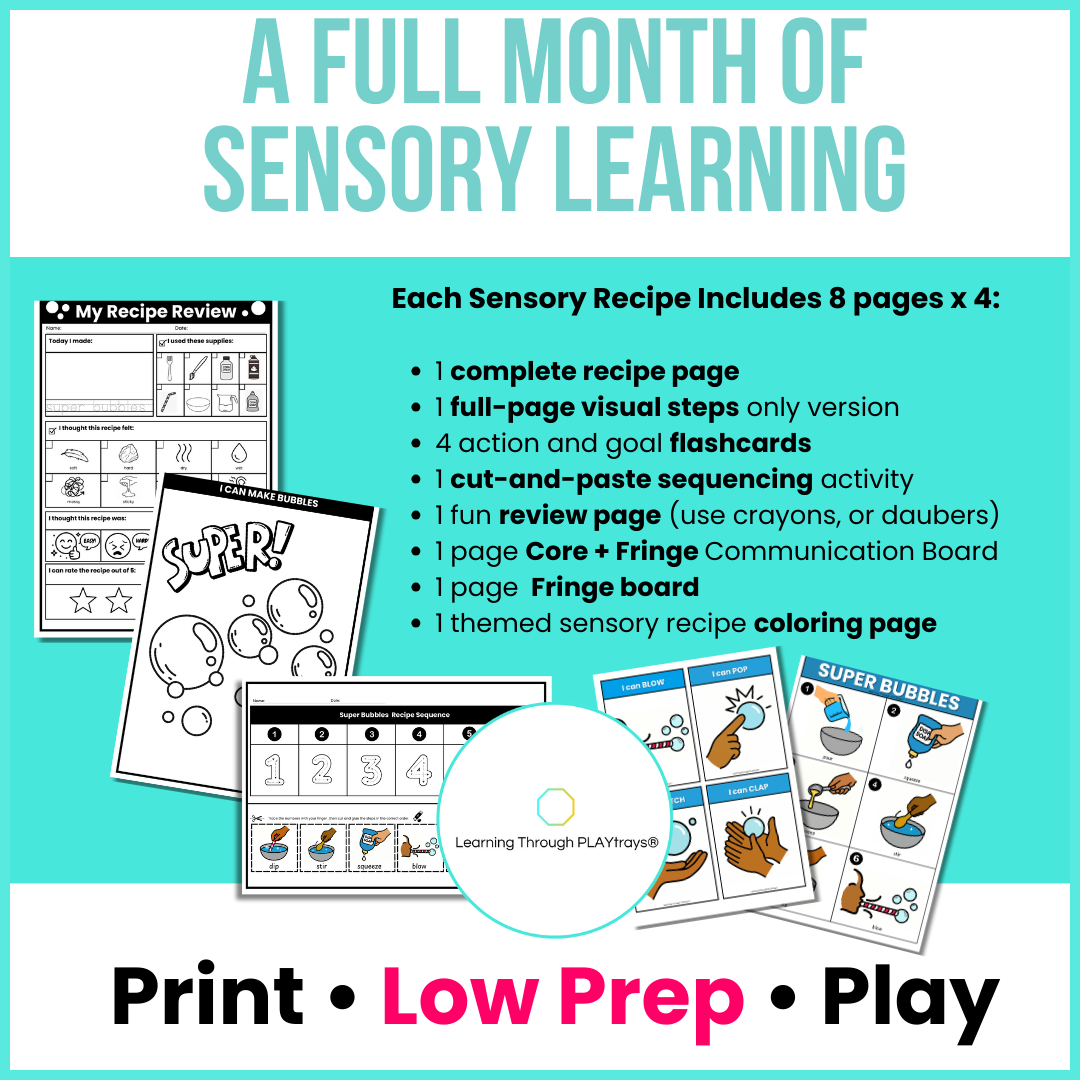 Learning Through PLAYtrays