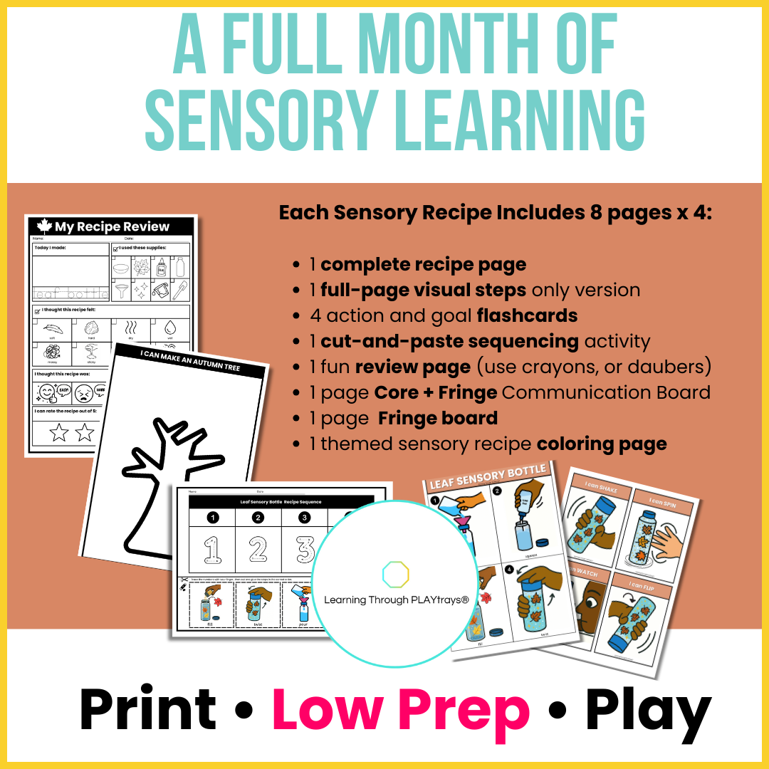 Learning Through PLAYtrays