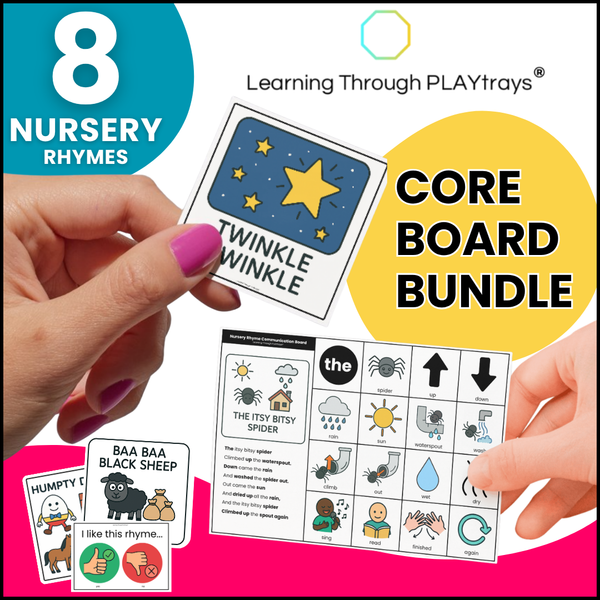 8 Weeks of Nursery Rhyme Core Boards