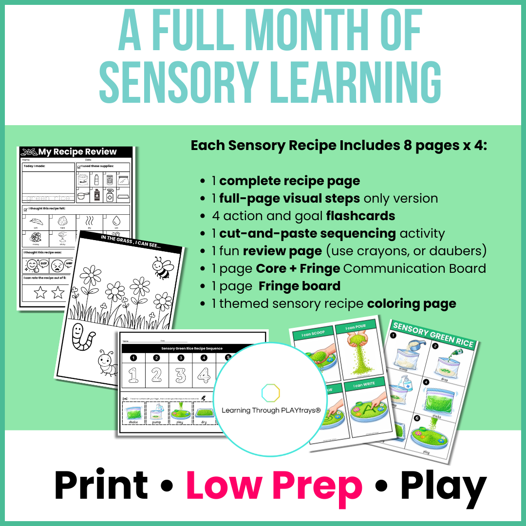 Learning Through PLAYtrays