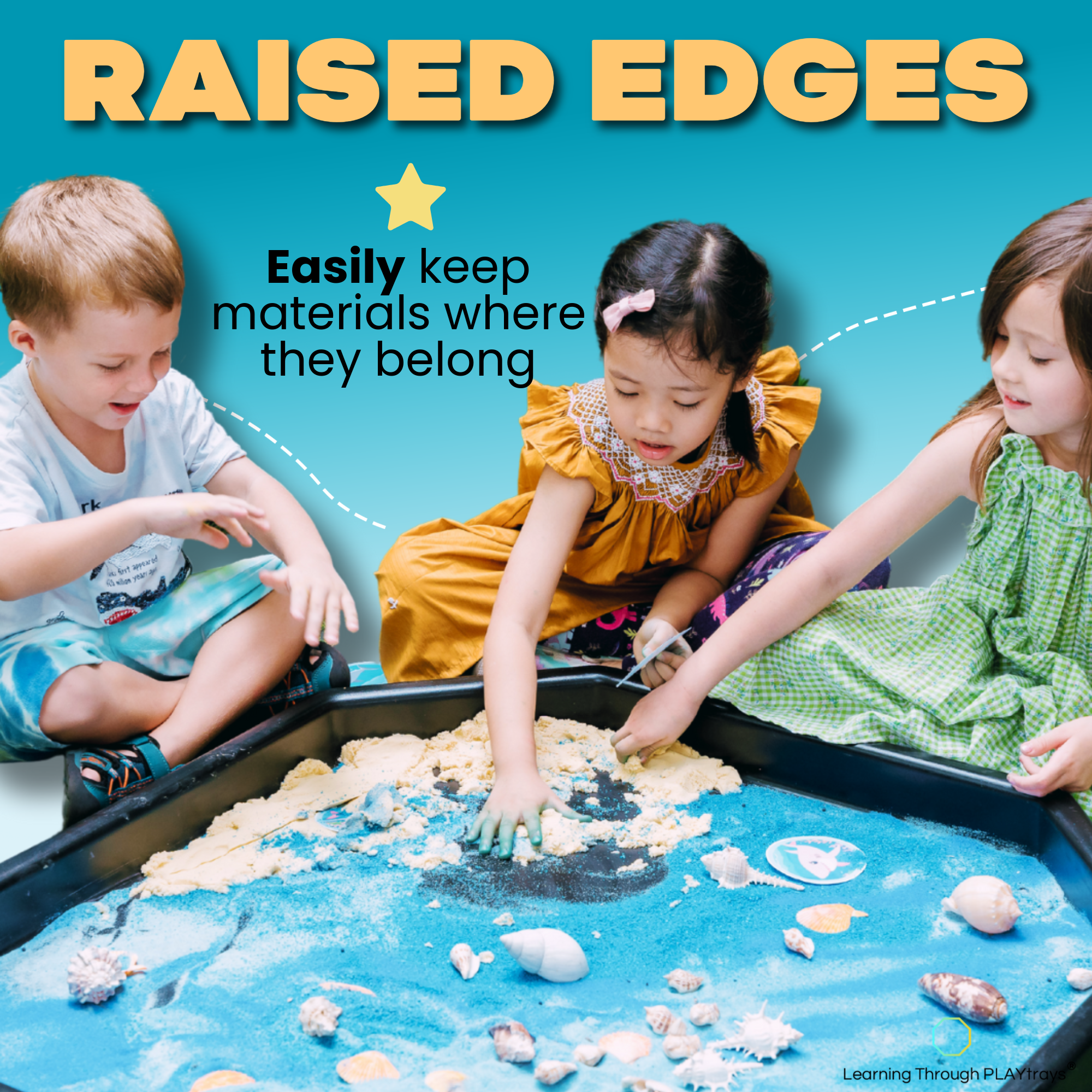 Tuff Tray   PLAYtray (Large Black)