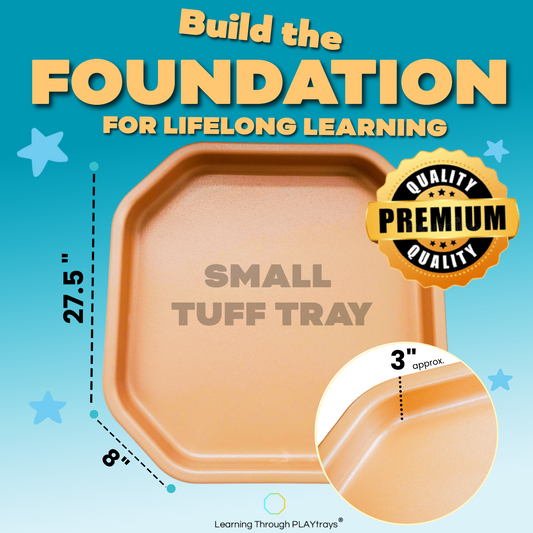 Brown Tuff Tray   PLAYtray (Small Brown)