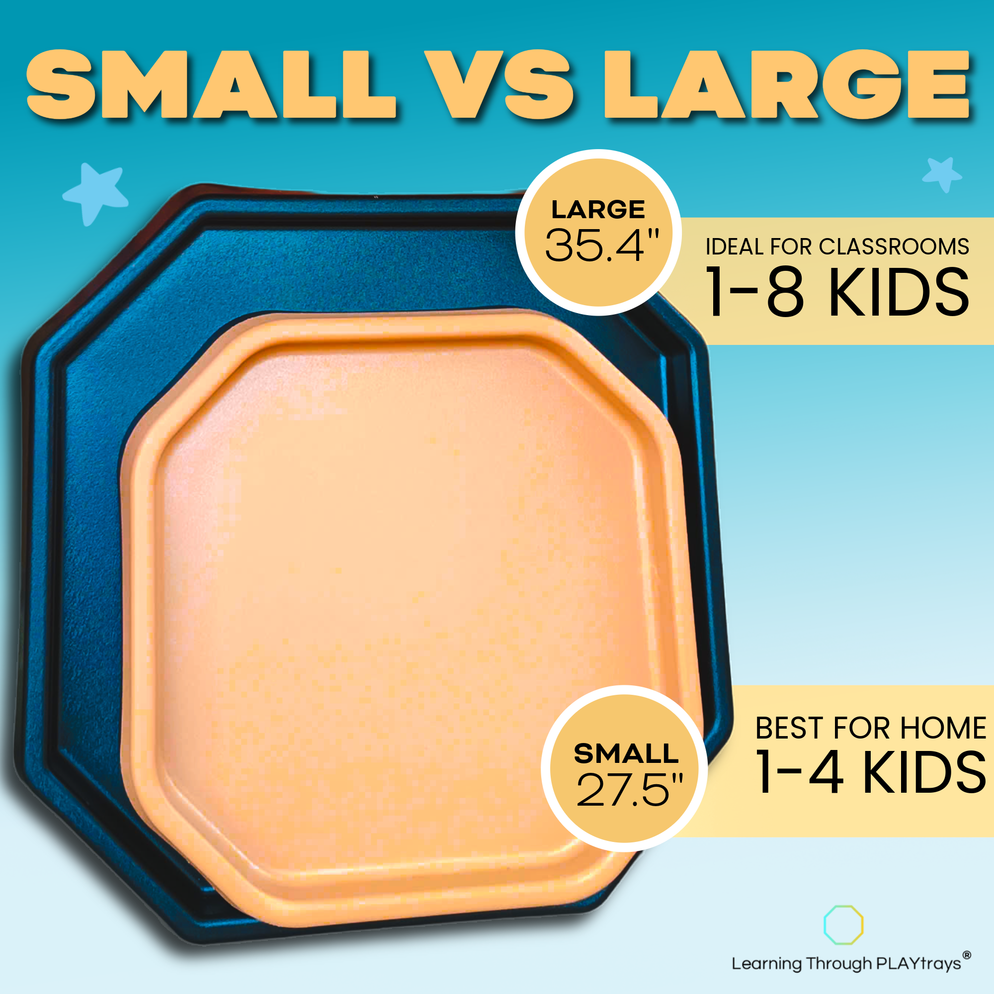 Brown Tuff Tray   PLAYtray (Small Brown)