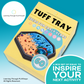 60 sensory play tuff tray idea cards for early years learning with wooden holder and user guide