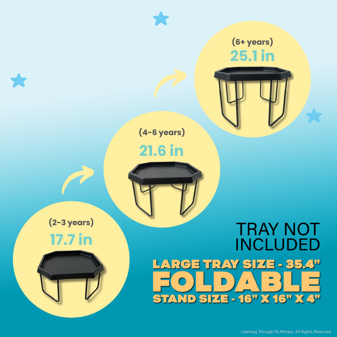 TUFF TRAY STAND (Large) - Learning Through PLAY trays