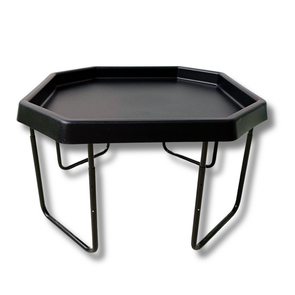 Large tuff tray set with textured surface