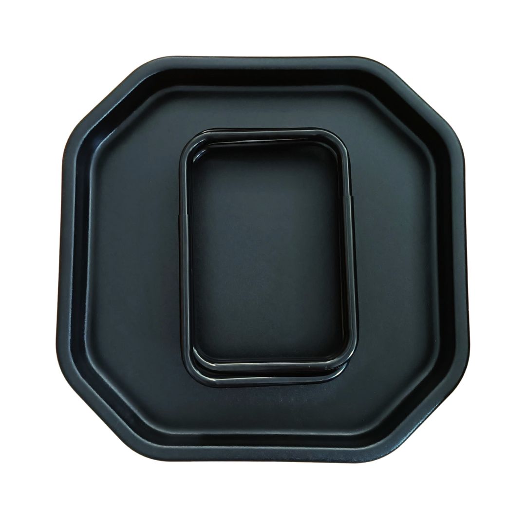 a small tuff tray with foldable stand 