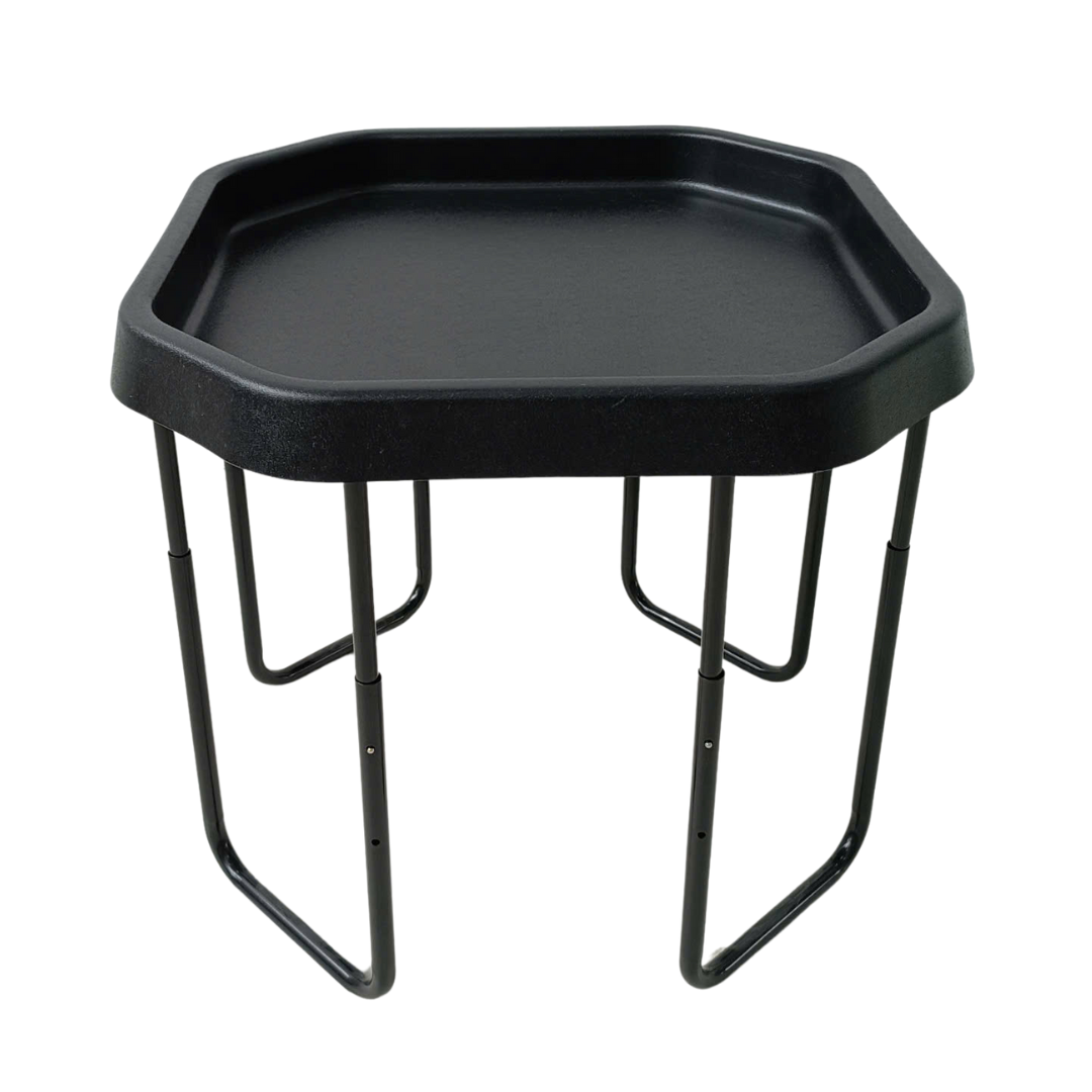 Learning Through PLAYtrays small tuff tray and stand setup for classroom play