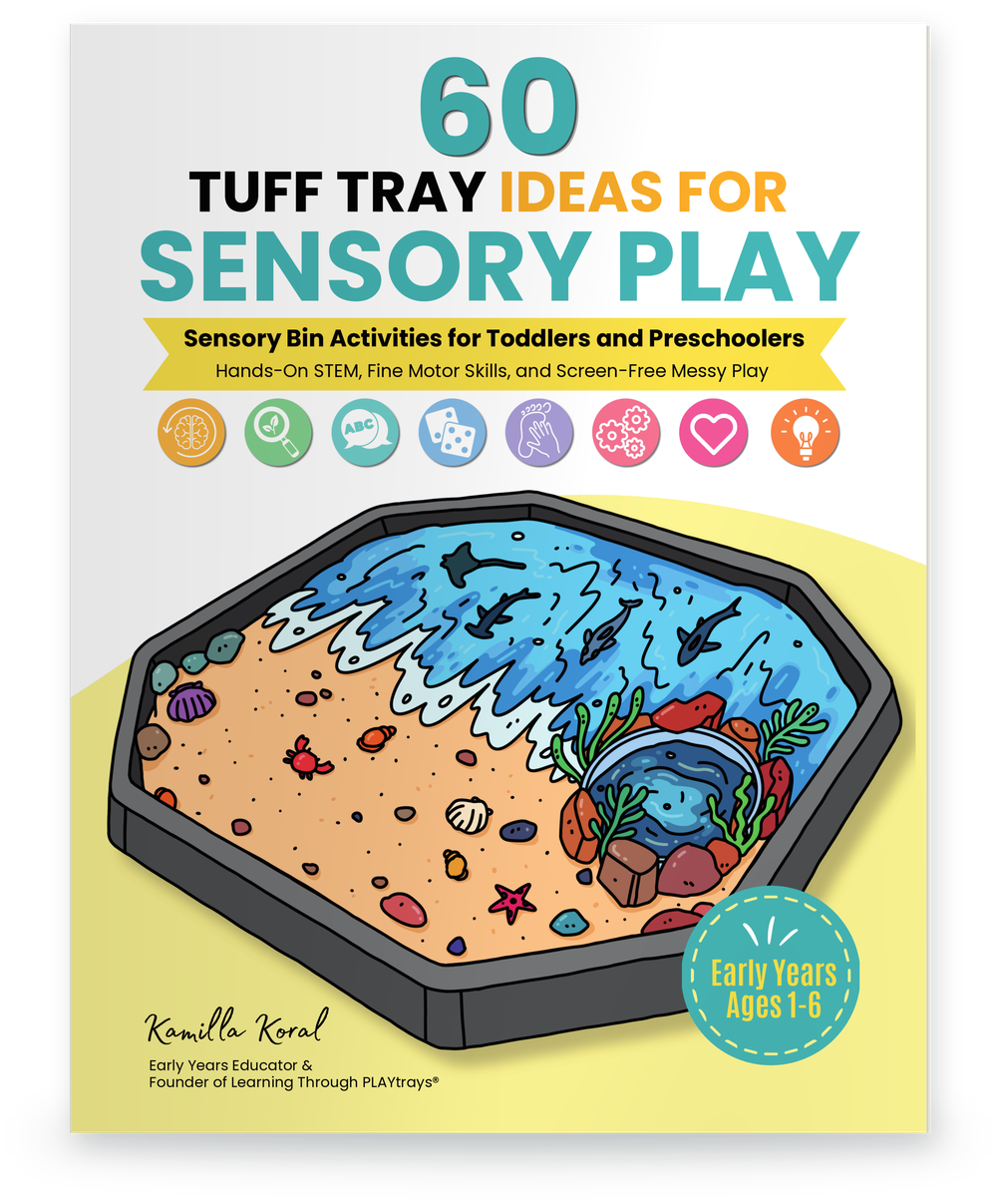 60 Tuff Tray Ideas for Sensory Play paperback